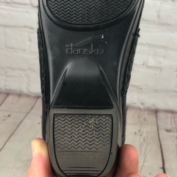 Dansko Black Casual Lace Slip On Mule Women's EU 37 - Picture 11 of 12